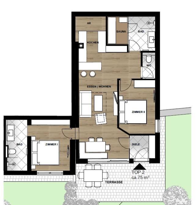 Appartement Alpenrot Sankt Johann im Pongau Buitenkant foto